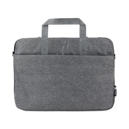 FUNDA PARA PORTATIL CON CORREA OXFORD GRIS 14"