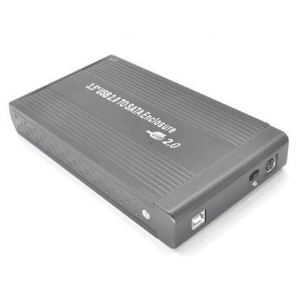 CAJA PARA DISCO DURO EXTERNO SATA 3.5" USB 2.0