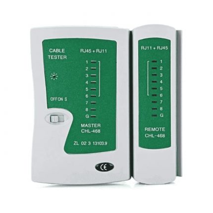 CHEQUEADOR TESTER CABLE DE RED UTP RJ45 Y RJ11