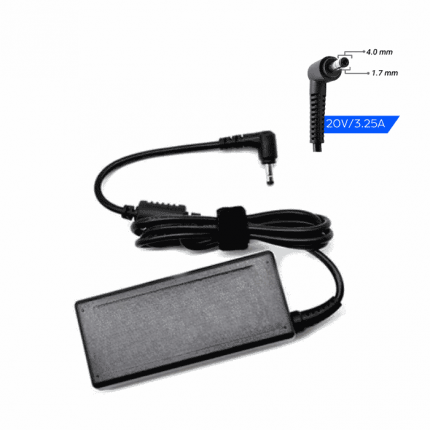 CARGADOR PORTATIL LENOVO 20V - 3.25A J&R JYRLE14